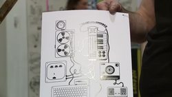 Young graphic designers show their talent at London Art Festival News Clip