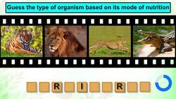 Modes of Nutrition: A Fun Game to Revise the Concept Instructional Video