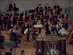 SYND 11-12-69 NOBEL PEACE PRIZE AWARDED TO DAVID MORSE News Clip