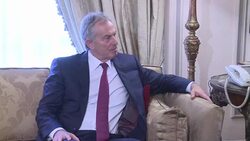 CLEAN : Egypt: Tony Blair meets with Egyptian FM News Clip