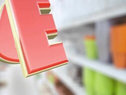 Best price sign in the market Stock Footage