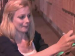 Gillian Jacobs at Silent Movie Theater in West Hollywood at the Celebrity Sightings in Los Angeles at Los Angeles CA. (Footage by WireImage Video/GettyImages) Stock Footage