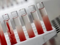 testing in laboratory Stock Footage