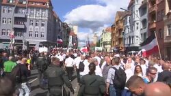 Scuffles as Far Right protesters confront rivals in Berlin Instructional Video