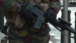 CLEAN : Security tight in Brussels in face of terror plot threat News Clip