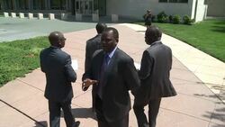 CLEAN : Protesters gather at Nigerian Embassy in US over missing girls News Clip