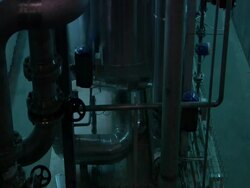 Cryogenic equipment at CERN. Stock Footage