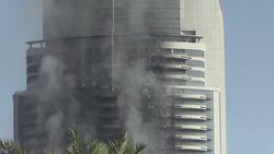 VOICED : Dubai investiga las causas del incendio de un hotel de lujo en N News Clip