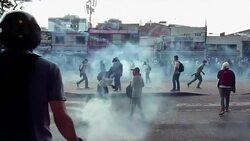 CLEAN : Police disperse opposition protesters in V News Clip