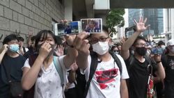 CLEAN : Hong Kong independence activist appeals against prison sentence News Clip