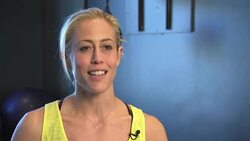 Celebrity trainer Lacey Stone gives fitness tips to beginners News Clip
