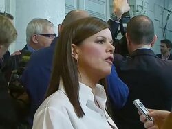 'The Hoax' Premiere Stock Footage