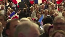 CLEAN : France: Fillon campaigners in last push to clinch votes News Clip