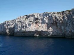 Rocks on Kornat Island, Kornati National Park Stock Footage