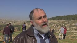 Rabbis help replant trees uprooted by Jewish settlers Instructional Video