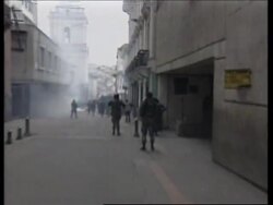 ECUADOR: 1 PERSON KILLED AS PROTESTORS CLASH WITH POLICE News Clip