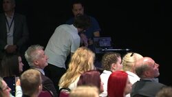 Professor Stephen Hawking addresses Headway conference News Clip