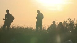 CLEAN : Iranian migrant voices fears at Hungary-Serbia border News Clip