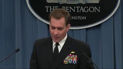 Pentagon spokesman Rear Adm. John Kirby said that NORAD is ready to track Santa Claus as he delivers gifts next week. Speaking tongue-in-cheek, he said if Santa drops anything off his sleigh, "we've got destroyers out there to pick them up." (Dec. 19) News Clip