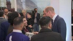 The Duke and Duchess of Cambridge visit the Aga Khan Centre News Clip