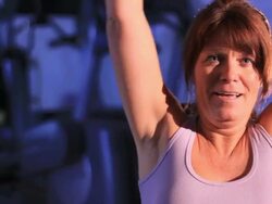 Gym Woman Stock Footage
