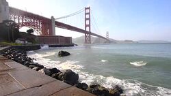 Golden Gate Bridge Stock Footage