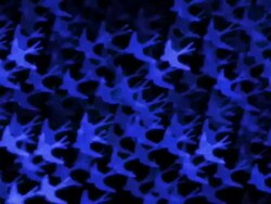 Defocused bird shaped candle lights. Stock Footage