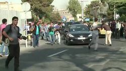 CLEAN : Iranian FM arrives in Tehran after nuclear deal News Clip