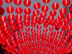 Chinese lanterns Stock Footage