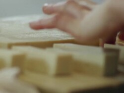 Restaurant food preparation Stock Footage