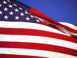 Seamless Loop: American Flag (SD) Stock Footage
