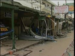Locals and tourists in wake of tsunami, aftermath News Clip