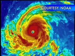 Elsewhere in the Atlantic, Hurricane Igor is moving west with maximum sustained winds near 150 mph. The National Hurricane Center in Miami says Igor could become a Category 5 hurricane later Monday News Clip
