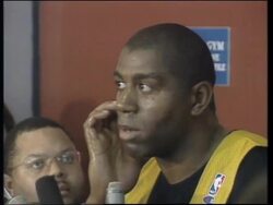 USA: MAGIC JOHNSON ANNOUNCES RETURN TO GAME OF BASKETBALL News Clip