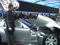 2004 Ford Shelby Cobra concept car montage Stock Footage