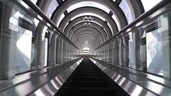 Escalator in osaka Stock Footage