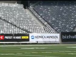 Mark Lamping, President and CEO of the New Meadowlands stadium, takes the Associated Press on a tour of the future home of the New York Jets and New York Giants. The new stadium will be unveiled this weekend with three college lacrosse games. News Clip