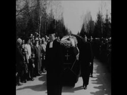 CAN168 FUNERAL OF BARBARA HENNEBERGER KILLED IN AVALANCHE IN SWITZERLAND News Clip