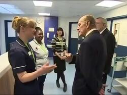 Prince Philip, Duke of Edinburgh, Opens the Luton and Dunstable University Hospital Cardiac Centre News Clip