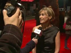 EVENT CAPSULE REPORTER/CHYRON: Fantastic Mr. Fox Opening Gala -  Stock Footage