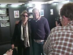 Keith Richards at Book signing News Clip