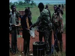 SYND 6 1 76 AFTERMATH OF THE CIVIL WAR BATTLE IN CENTRAL ANGOLA News Clip