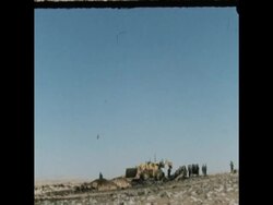 SYND 3 4 71 WORKMEN REPAIR OIL PIPELINE IN ZARQA DISTRICT, SABOTAGED BY PALESTINIAN GUERRILLAS News Clip