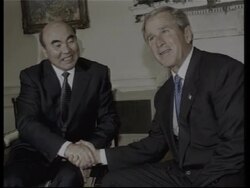 Kyrgyz President visits his counterpart and other officials News Clip