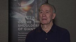 Apollo Astronauts on Moon-Landing Anniversary News Clip