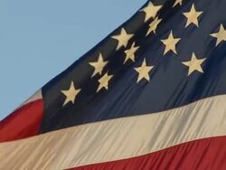 National Flag of America Stock Footage