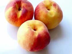 Peaches rotating Stock Footage