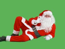 Santa Claus Stock Footage