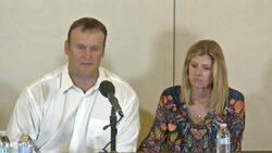 Former Miami Dolphins fullback Rod Konrad says he's lucky to be alive after falling off his boat while fishing last week and swimming for 16 hours, covering a distance of 27 miles, before making it to shore. (Jan. 12) News Clip