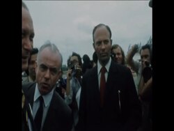 SYND 1-4-74  NEW US AMBASSADOR TO CAMBODIA HAS ARRIVED News Clip